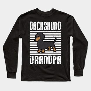 Dachshund Grandpa Proud Dogs Long Sleeve T-Shirt